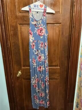 Size small razorback maxi dress